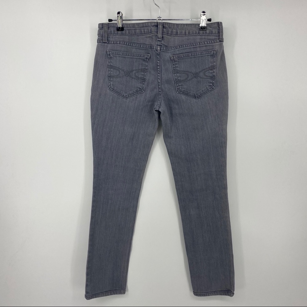 Lux Light Gray Skinny Jeans - Picture 2 of 7
